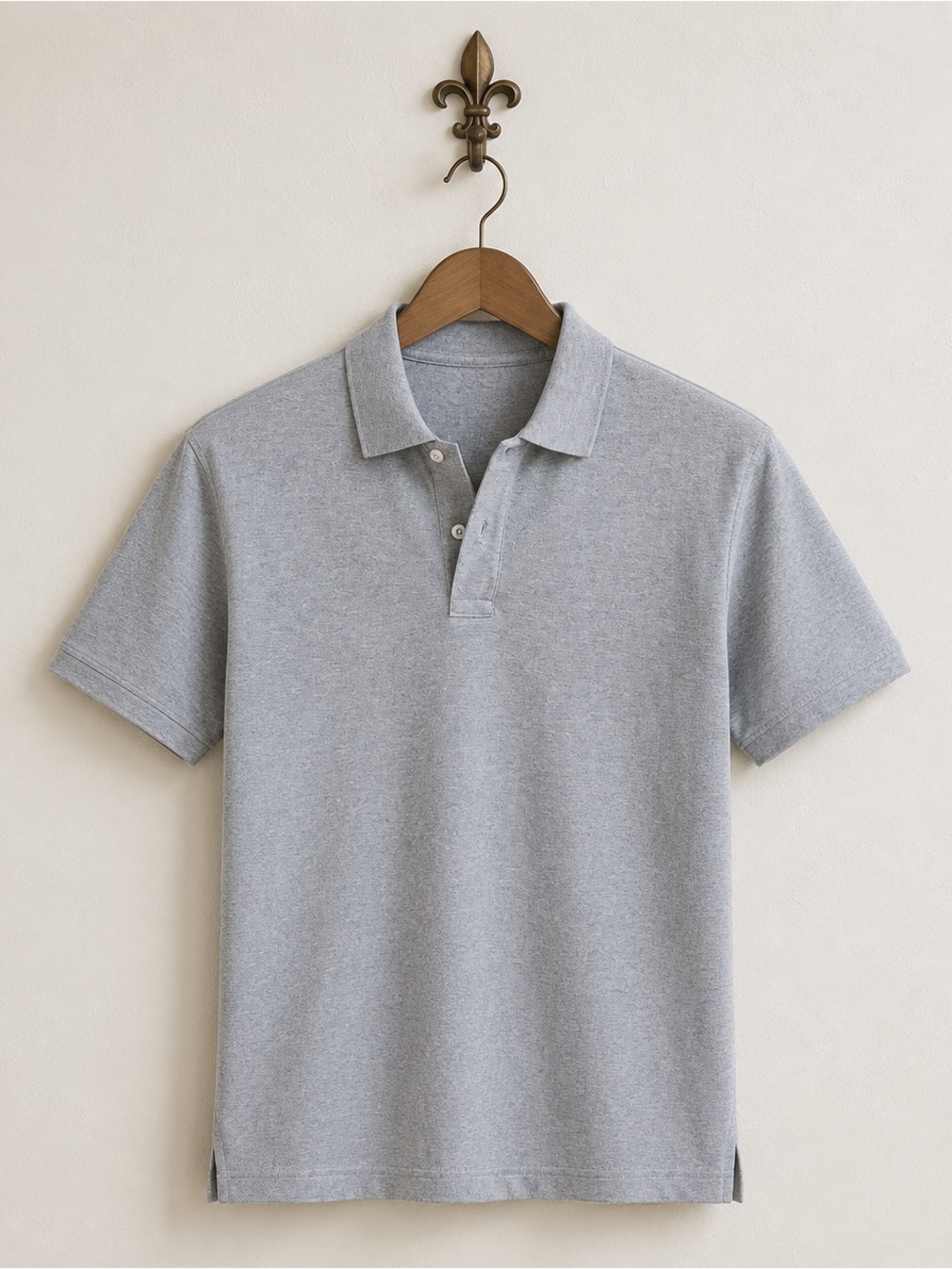 Lands’ End short sleeve collared polo golf shirt M